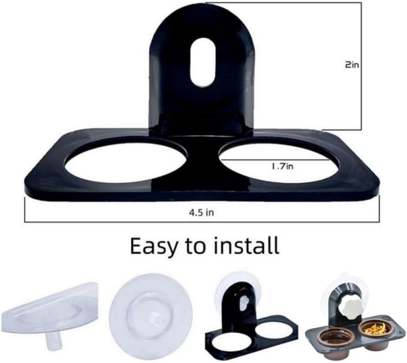 MRTIOO 100 Cups + Feeding Ledge Enhanced, Reptile Amphibian Food Bowls and Water Dish, for Crested Gecko Lizard Or Other Small Pet Feeder Ledge Accessories Supplies, with Sustainable Cups - Image 4